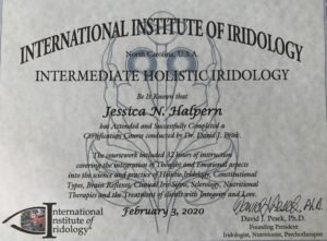 Certificazione in Iridologia 2